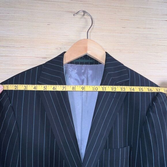 Hugo BOSS PIN STRIPE BLAZER SIZE 48 - Picture 7 of 11